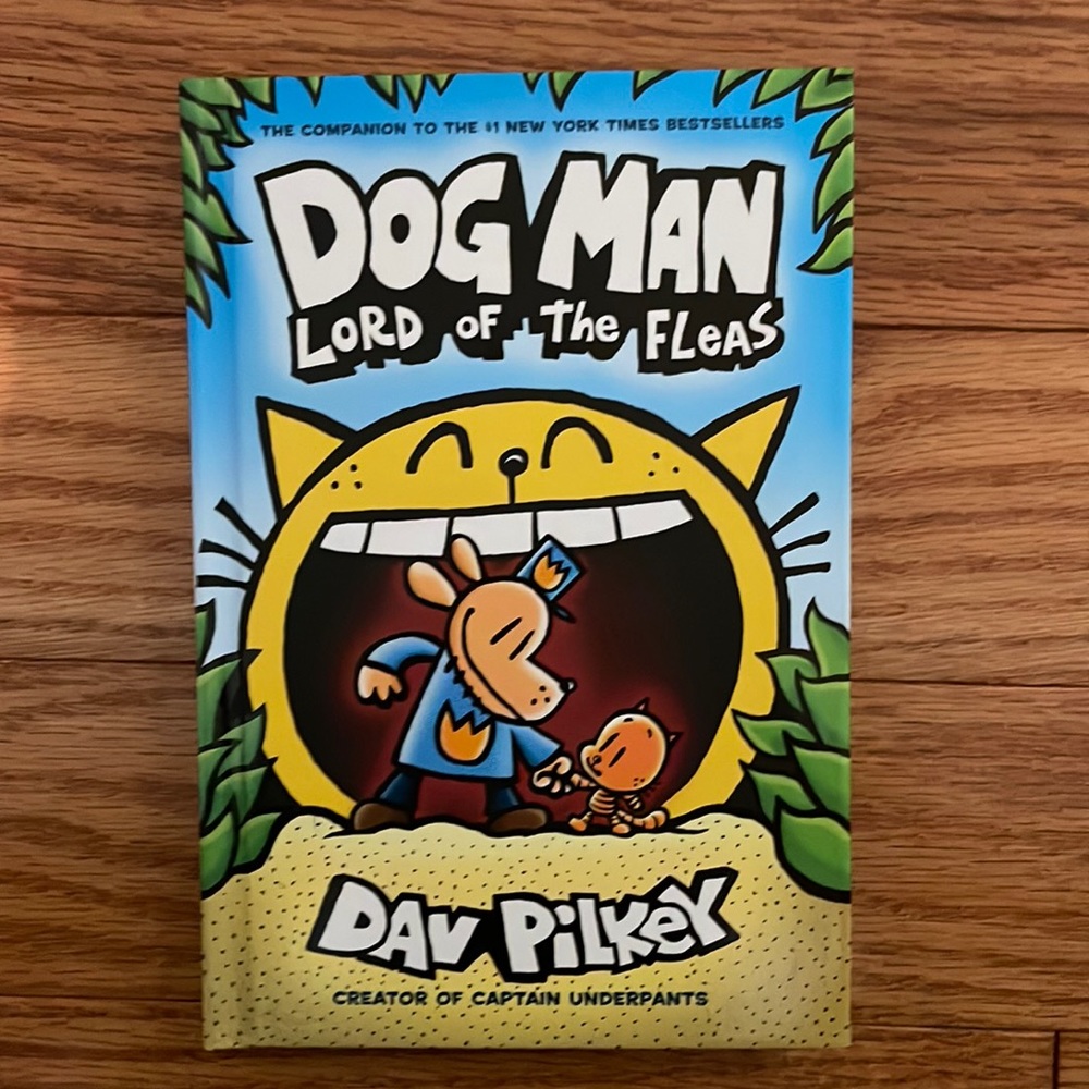 Dog man  lord of the fleas book